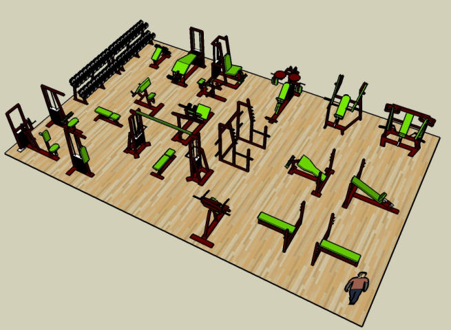 Demonstration Gym Layout